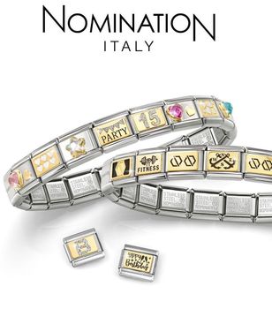 Nomination Link 18K zawieszka charms Wiśnie serca 03020755 to element do bransoletki komponowanej Nomination Italy  (2).jpg